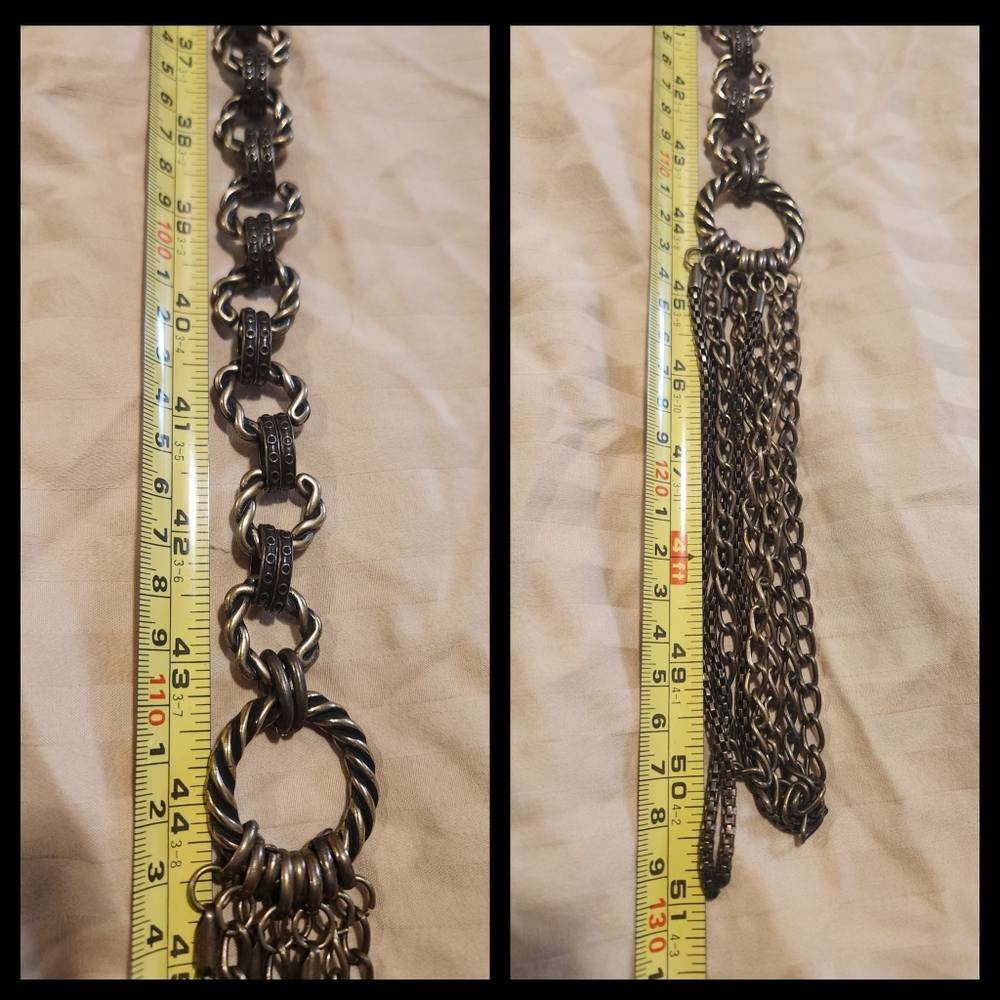 VTG Chunky Chainlink Belt - Picture 14 of 16